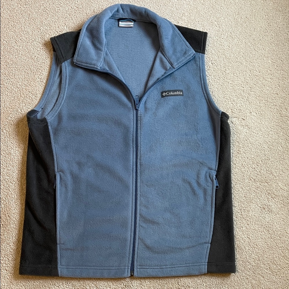 Columbia Two-Tone Blue and Grey Vest